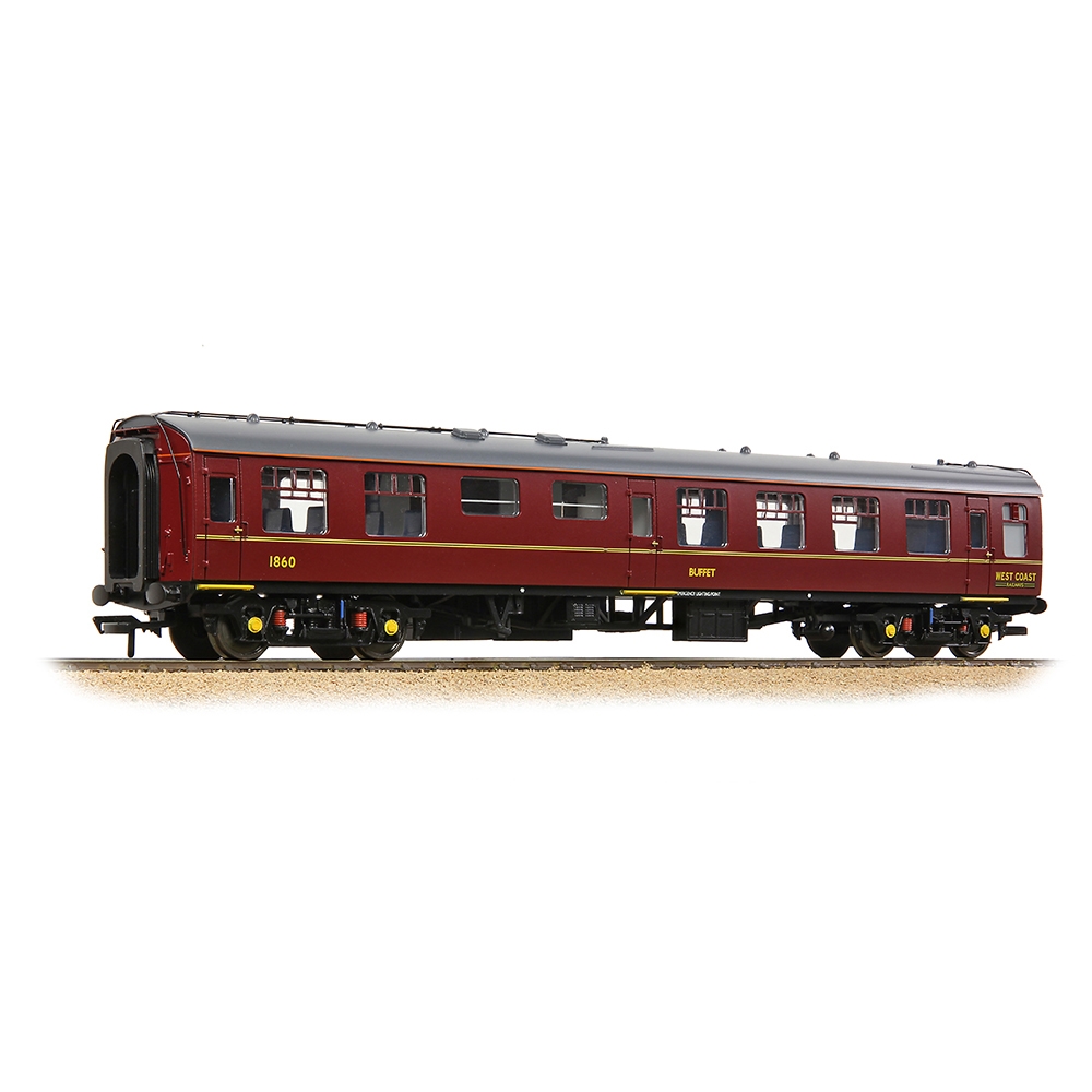 Bachmann Europe Plc BR Mk1 RMB Restaurant Miniature Buffet WCRC Maroon bachmann-europe-plc-br-mk1-rmb-restaurant-miniature-buffet-wcrc-maroon